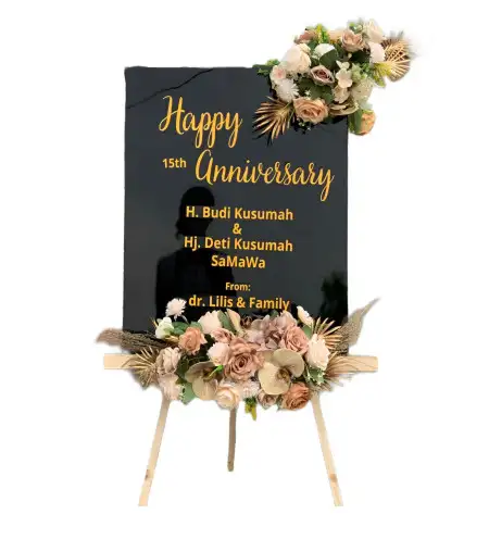 Papan Bunga Akrilik Jeron